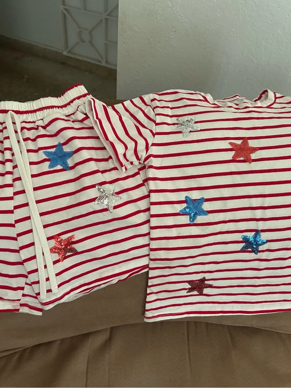 Proud America Set (short and shirt size 6)
